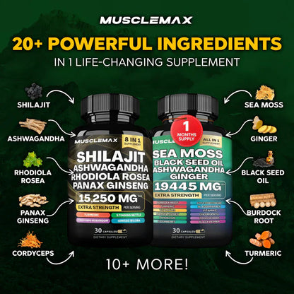 Pacote de suplementos MuscleMax® 20 em 1