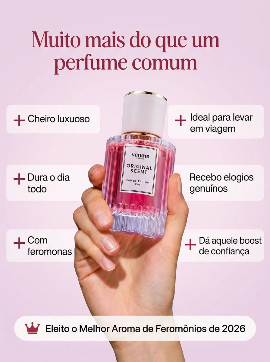Coleção de Perfumes com Feromônios Venom™ 50mL