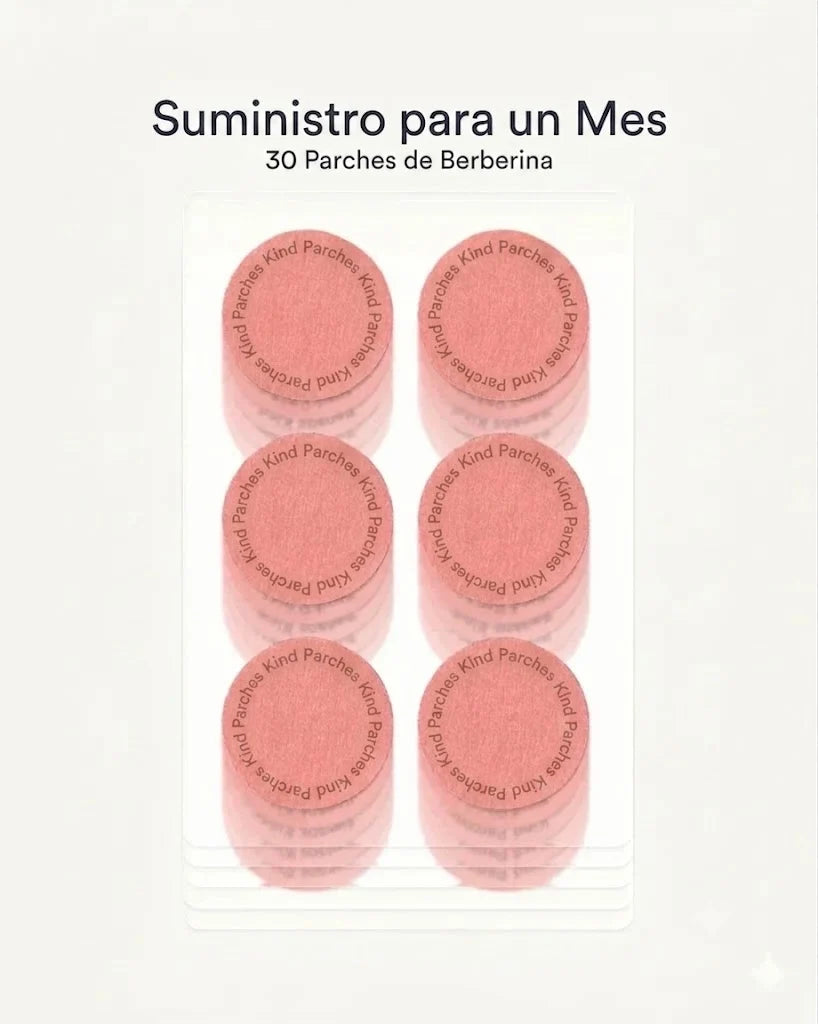 30 parches de berberina