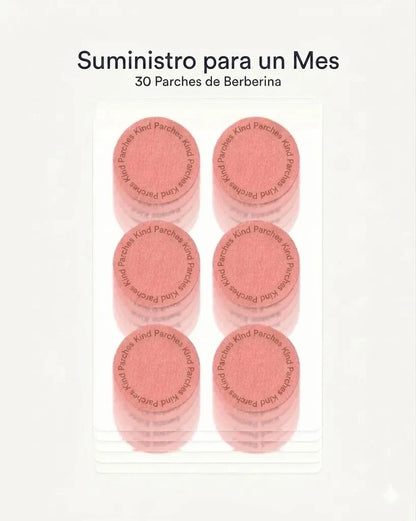 30 parches de berberina
