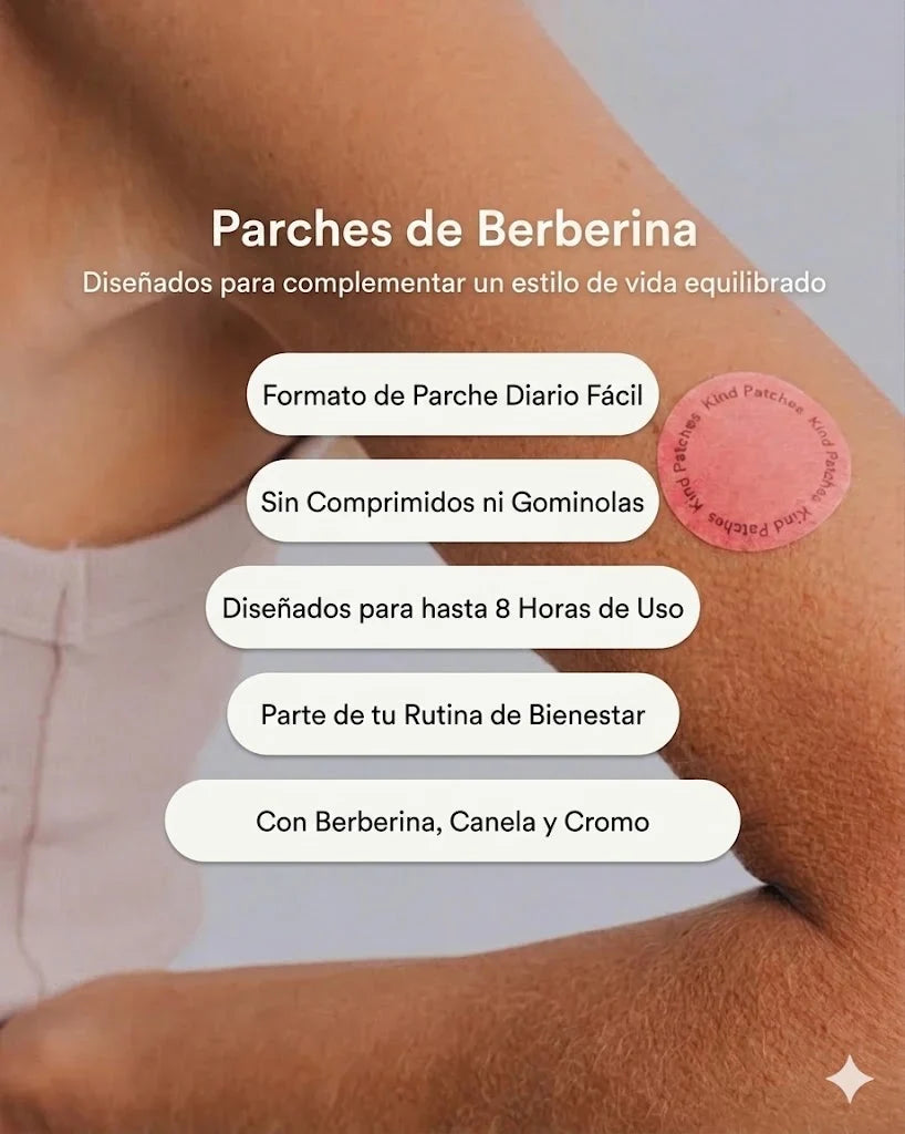 30 parches de berberina